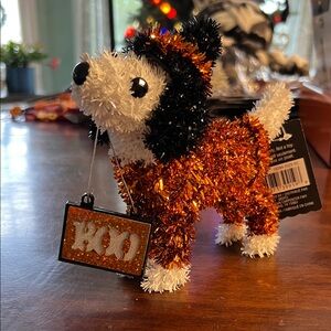 Ashland Festive Dog Decor in Orange and Black